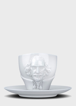 Набір із чашки з блюдцем Tassen (58 Products) Talent William Shakespeare 260мл, фото